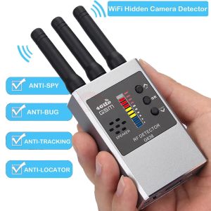 Tillbehör Professionell Antispy GPS Wireless RF Signal Automatisk WiFi -detektor Finder Tracker Frequency Scan Sweeper Protect Security