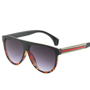 2024年10％オフ高級デザイナーNew Men's and Women's Sunglasses 20％Off Off Sike Trend Grage Frame