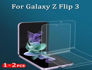 Защита экрана сотового телефона для Samsung Galaxy Z Flip 3 5G AntyScratch TPU Гидрогелевая защитная пленка для Samsung Galaxy ZFL7776913