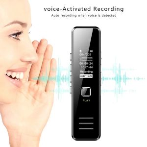 Recorder Fashion Waterproof Mini Digital Voice Activated Recorder Dictaphone Audio Sound Recorder MP3 Recorder Device