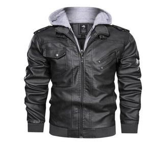 Jaquetas de motocicletas novas jaqueta de couro retro masculino vintage masculino clássico motociclista de couro de couro pu do casaco de moto de inverno Motorbiker