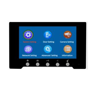 Intercom Dragonsview 1080P Tuya Video Intercom Wifi Home Intercom 7" Video Door Phone Touch Screen Monitor Record Motion detection