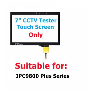 Exibir IPC9800PLUS Screen Touch Screen CCTV Tela de toque Touch Screen IPC1800PLUS IP Tester Tester Monitor Reparador de tela Testador LCD CCTV