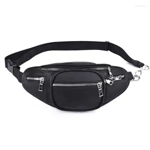 Waist Bags Personality Same Style Sports And Leisure Outdoor Bag Chain Chest Shoulder Messenger Men Women Wholesale