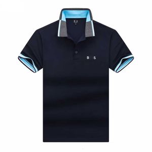 Designer Polo Shirt Mens Polos Tshirt chefes Moda marca de luxo camiseta de golfe casual Golfe Pure Algodão respirável Mangas curtas T camisetas 2024 Summer Top B7EV