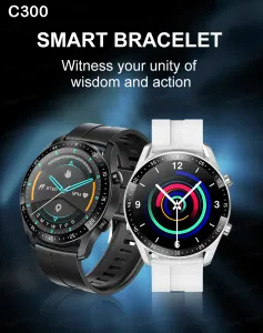 Watches C300 Bluetooth Call Smart Watch Men Fitness Monitor Watches Sport Wrist Watches For Men MYFULONN 2022 NEW SmartWatch GT2 Androi