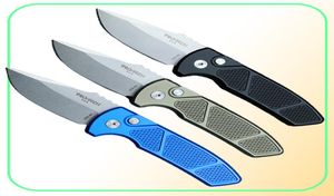 Protech les george sbr mark s35vn lâmina caça de alumínio bolso de acampamento de bolso de sobrevivência ao ar livre cozinha edc ferramenta tática dobring knife1288088