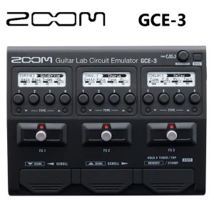 Tillbehör Ny Hot Sell Zoom GCE3 Guitar Multi Effect Device, Multi Effects Pedal, USB Audio Interface for Guitar and Bass Guitar