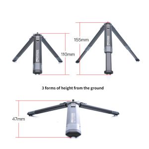 Monopods Vlogger VT03 DT05 Mini Tripod Stand Braket Alüminyum Evrensel 1/4 