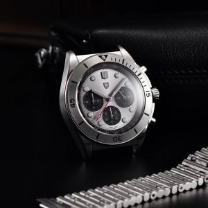 Смотреть Pagani Design 2023 Новые мужские часы для хронографа Quartz Watch для мужчин Исправленные часы из нержавеющей стали мужчины