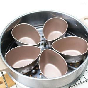 Bowls Steamed Egg Bowl Shape Stainless Steel Heat Resistant Metal Serving Mixing Poached Kitchen Supplies