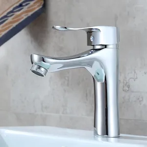 Rubinetti del lavandino da bagno rubinetto del bacino di rame lavaggio per la lavabo del bagno sopra il bancone e freddo