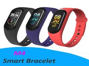 Orologio intelligente m4 monitoraggio del bracciale smart braccialetto calorie impermeabili ip67 smart band watch sport per iOS Android R7830163