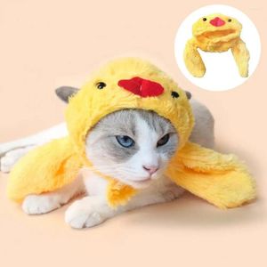 Dog Apparel Pet Hat For Winter Warm Adorable Duck Design Hats Dress Up Cats Dogs Cosplay Costume Kittens