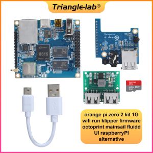 スキャントライアングレラブオレンジPi Zero 2キット1G Wifi Run KlipperファームウェアOctoprint MainSail Fluidd Ui Raspberry Pi 4 Alternative 3D Printer