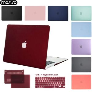 Caso di laptop Caso per laptop per MacBook Air 13 A2337 M1 A2179 2020 A2338 M1 Pro 13 2022 M2 Copertura per Mac Air Pro 13.3 ID barra dei contatti A1932 A1466