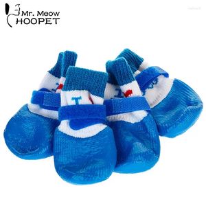 Dog Apparel Hoopet Socks Teddy Waterproof Small Shoes Cat Anti-scratch Foot Cover Anti-dirty Pet For Puppy