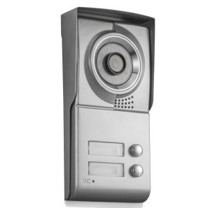 Intercom Yobang Security 2 buttons Door Camera For 2 Units Apartment Video Intercom Doorbell Door Phone System