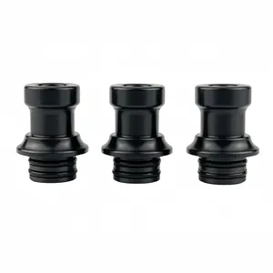 510 POM DRIP TIP Black Mouthpiece Whistle Style 510 DRIP TIPS AIO OPP PACKAGE DHL GRATIS