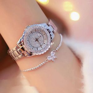 Relógios de pulseira Women Quartz Selft Bracelet Watch Set