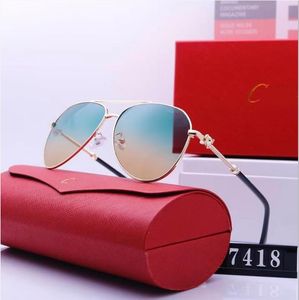 Designer Carttier Top Designer Montag Netflix gelangweilt Caton Cyclone Männer und Frauen Mode große Rahmen Square Mens Sonnenbrille Übergroße Brille Millionär