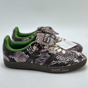 2024 Wales Gaze Lle Bonner Sam Bas inomhus Serpentine Low Originals Shoes Green Black Designer Män Kvinnor Sneakers Casual Shoe Top Quality IH3262