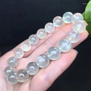 Decorative Figurines 10MM Natural Flash Mica Bracelet Fashion Healing Reiki Stone Rare Woman Men Clear Round Beads Jewelry Gift 1OCS