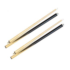 2 PCs 145 cm/57inch American Snooker Holzpool Cue Montage Kinder für Erwachsene Haus Billard Übung unterhaltsamen Werkzeugen 240403