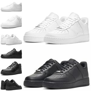 2024 mode en platt topp läder casual skor för män kvinnor designer f1 låg trippel svart vit panda snörning big size skateboard sport sneakers dhgates