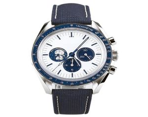 Orologi di lusso maschile Movimento al quarzo Snoopyspaceship Chronograph Watch Nylon Strap Designer Designer Wristwatch44408571