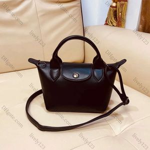 2024 Womens New Cute Exquisite Leather Dumpling Bag Designer Solid Mini Ladies Crossbody Bag Travel Axel Bag Clearance 10A