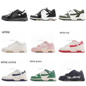 Designer Out Of Office Tops Sports Casual Sports Casual Sports Nero White Anganited Leather Platform Luxury per camminare da uomo Mares da uomo Sneaker 36-47