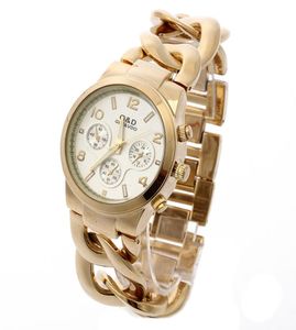 Relogio Feminino GD Women quarts armbandsur Guld rostfritt stål band mode lyx kvinnor039s titta på reloj mujer timme gåvor 8342497