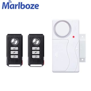 Detector Marlboze Wireless Door Window Entry Security ABS Remote Control Door Sensor Alarm Host Burglar Security System Home Protection