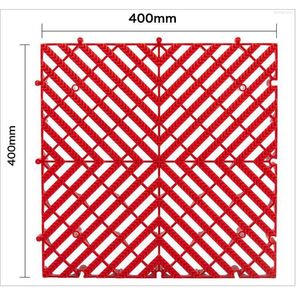 Halılar Su geçirmez Santim Olmayan Garaj Kat Fayans Modüler Plastik Kenarlar ve Köşeler Satıcı 40x40x3cm