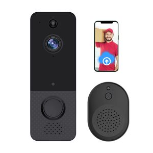 Doorbells WIFI Doorbell Camera Wireless 1080 HD Indoor Chime IP65 Waterproof Video Doorbell Camera Smart Doorbell Night Vision Smart Home