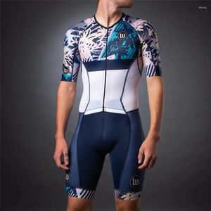 Rennsets Wattie Ink Men Skinuit Cycling Jersey Ropa Conjunto Ciclismo Hombre Bike Sportswear Strumpfhosen Kit Mtb Jumpsuit Triathlon Anzug 2024