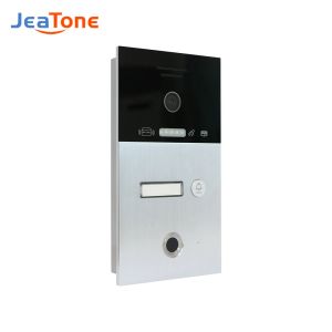 Intercom Jeatone Fingerprint IP SIP Doorbell Doorphone Password ID Card For Video Intercom Digital 87253