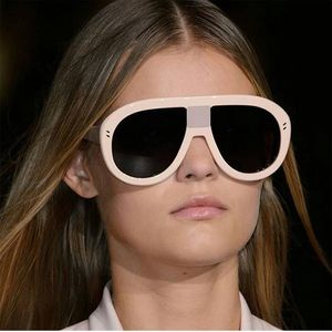 Vintage Square Rimless Güneş Gözlüğü Kadın Ünlü Marka Tasarımcısı Büyük Boy Gözlükleri Kadın Klasik Kalkan Büyük Gözlük VE080 276A