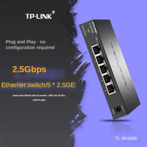 Anahtarlar TpLink Anahtarı 2500Mbps 2.5G Anahtar 2.5Gbps Anahtar 2.5GB Anahtar 2.5 Gigabit Tüm 5*2.5GB RJ45 Ethernet TLSH1005 Fiş ve Oynatın