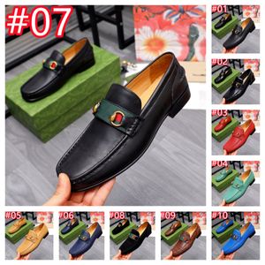 11 coloridos de sapatos formais de couro genuíno