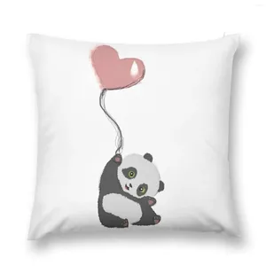 Kudde panda och ballongkast för soffa