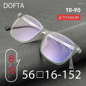 Okulary przeciwsłoneczne ramy DOFTA Ultralight Titanium Tr Moropia Okulasy ramy męskie kwadratowe okulary optyczne okulary 5765