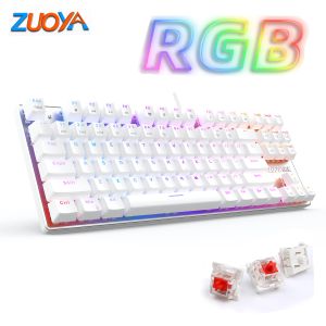 Мыши Zuoya Gaming Механическая клавиатура RGB микс с подсветкой клавиш