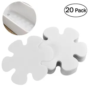 Badmatten 20pc Anti Slip Matte Badezimmer Badewanne Sicherheitsdusche Dusche Aufkleber Aufkleber tragbarer Installation Teppich