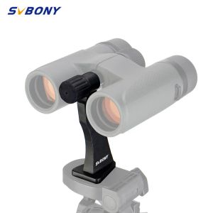 Monopods Svbony SV110 Tamamen Metal Dokunlar Teleskop Tripod Montaj Adaptörü Yüksek Kalite 1/4 inçlik Diş Çıkma Siyah F9181A