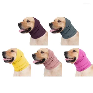 Abbigliamento per cani morbido snood cestino orecchie sensibili da rumori dirompenti per all'aperto