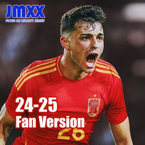 JMXX 24-25 Spanien Soccer Jerseys Home Away Third Pre Match Training Special Mens Uniforms Jersey Man Football Shirt 2024 2025 Fan Version