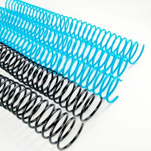 Spine di grande capacità 10pcs30holea4 in plastica legante a spirale bobina di rilegatura anello di plastica anello singolo legante forniture di legante