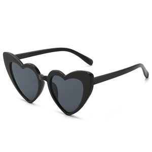 Solglasögon modedesigner 181 solglasögon för kvinnor acetat hjärtform solglasögon sommar avantgarde glamorös stil anti-ultraviolet come come
